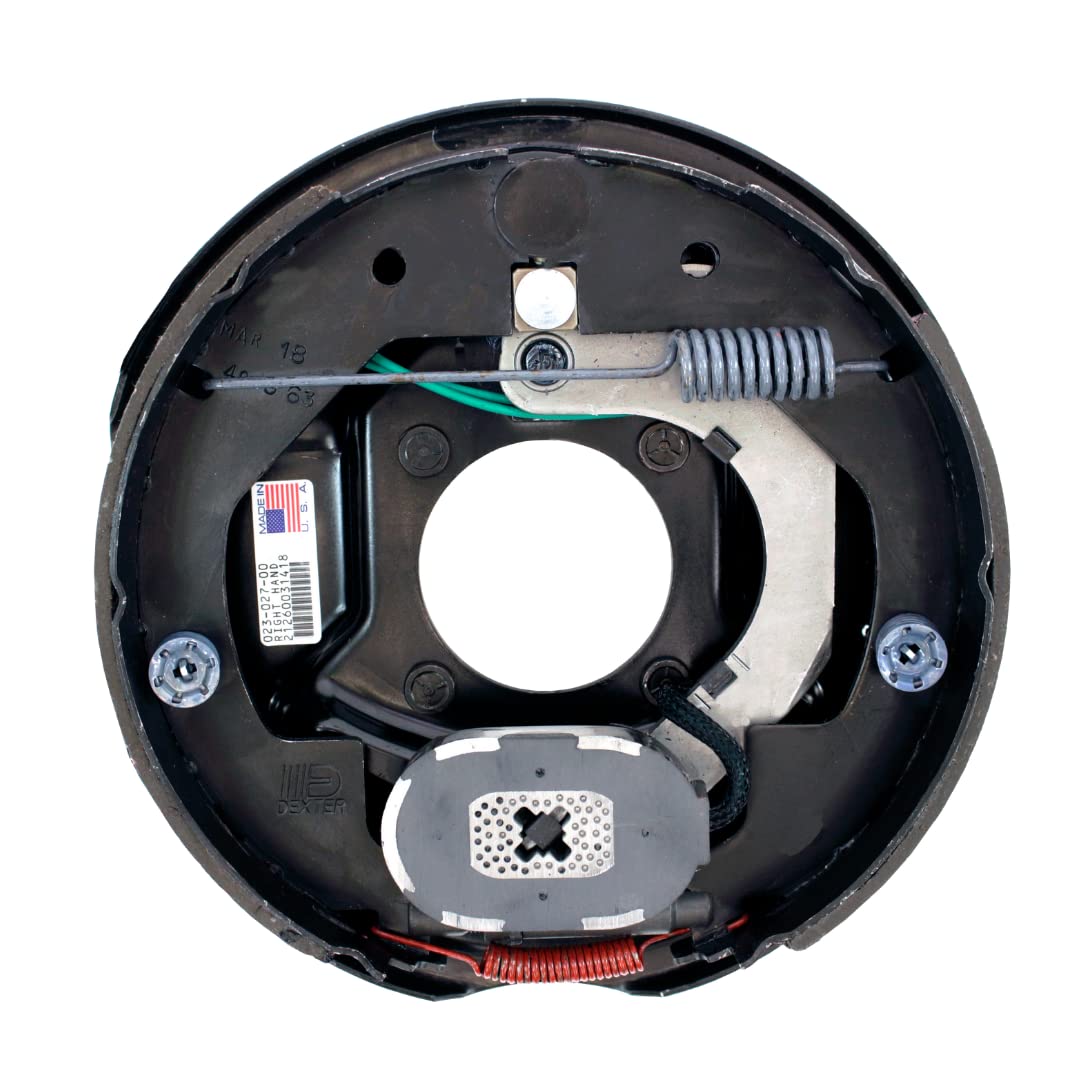 DEXTER AXLE K23-027-00 Right Hand Electric Brake Assembly, Fits 13" to 15" Wheels, 3,500lbs