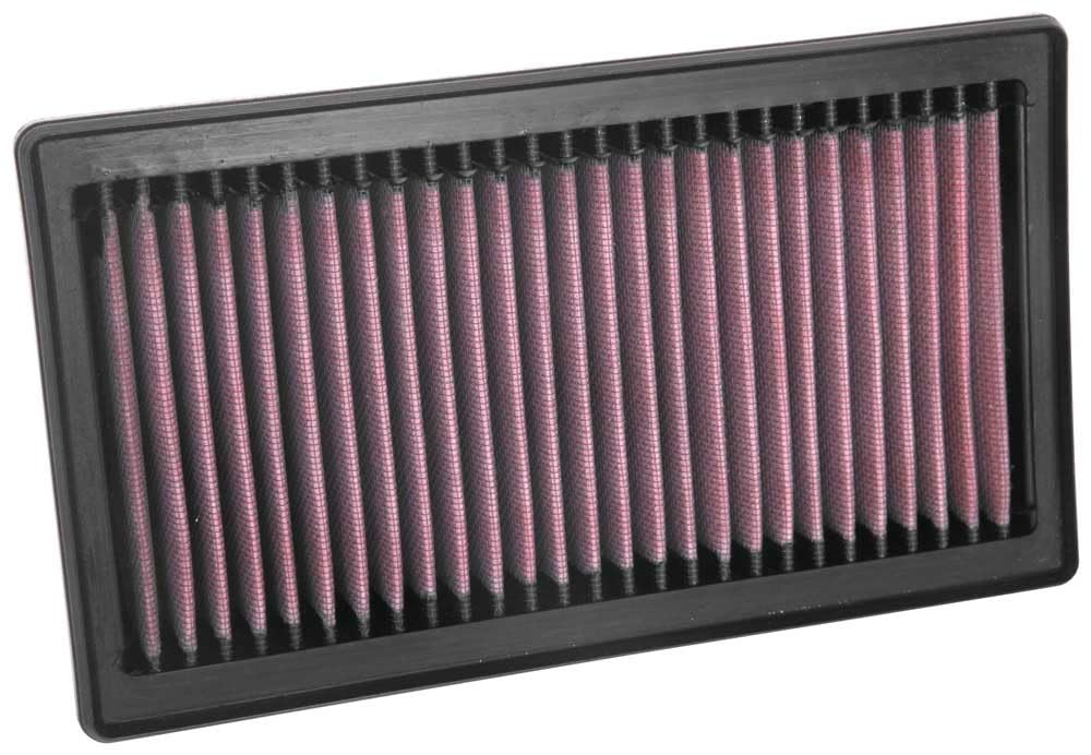 K&N Air Filter Engine: Reusable, Clean Every 75,000 Miles, Washable, Premium, Replacement Car Filter: Compatible with 2018-2019 HYUNDAI/KIA (Accent, Rio), 33-5081