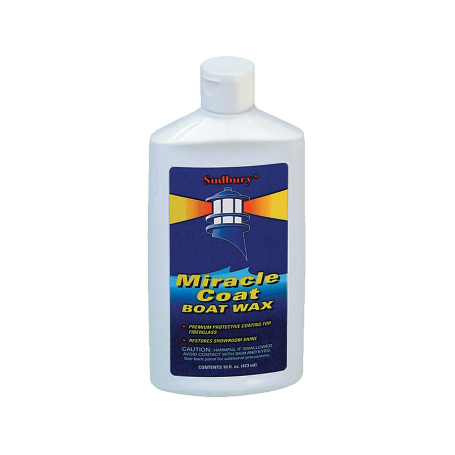 Miracle Coat Sudbury 412 Boat Wax, 16-Ounce Liquid