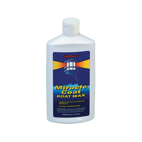 Miracle Coat Sudbury 412 Boat Wax, 16-Ounce Liquid
