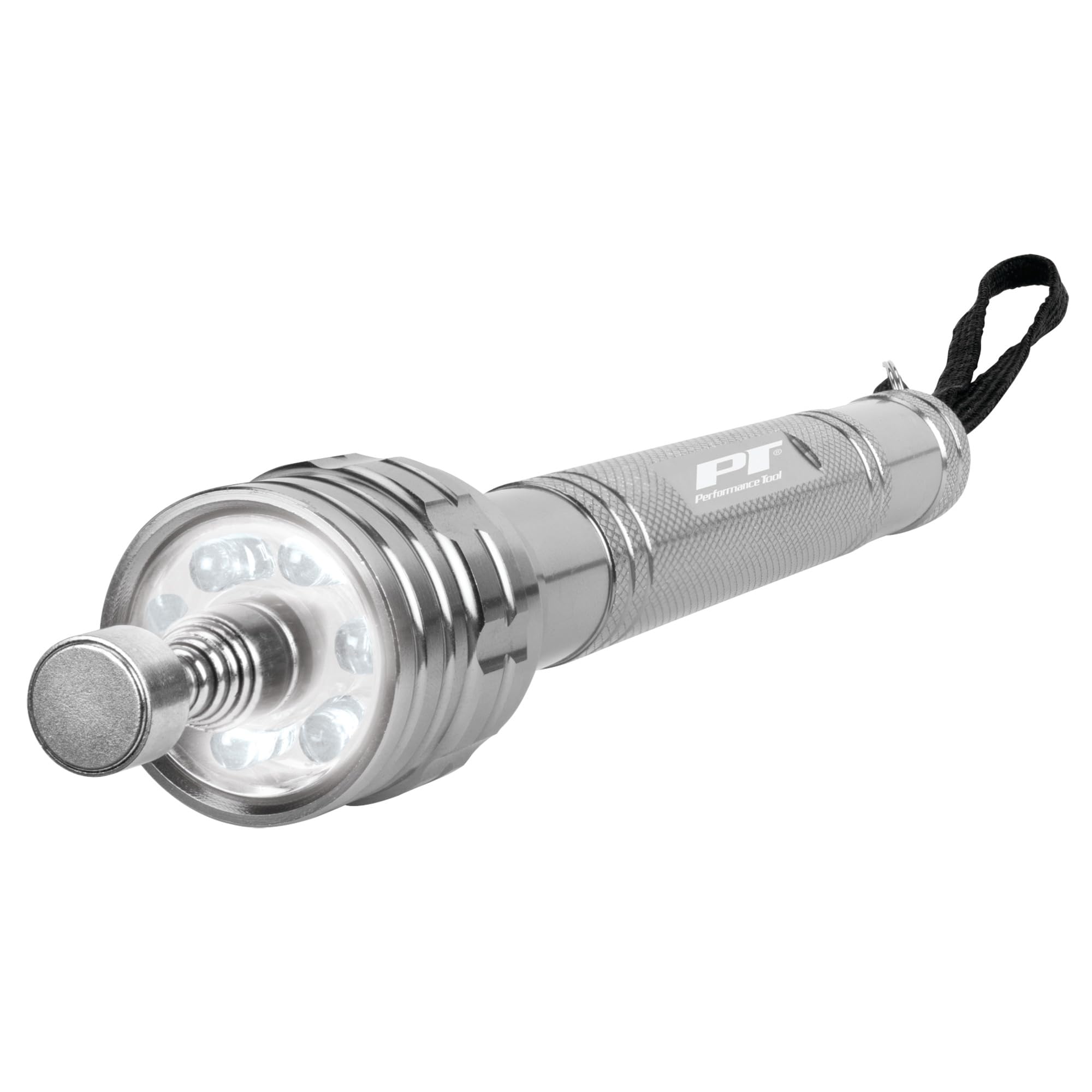 Telescoping Performance Tool W1930 Magnetic Flashlight with Flexible Magnet, Extends to 27-Inches, 6 LEDs, Impact Resistant Aluminum Construction