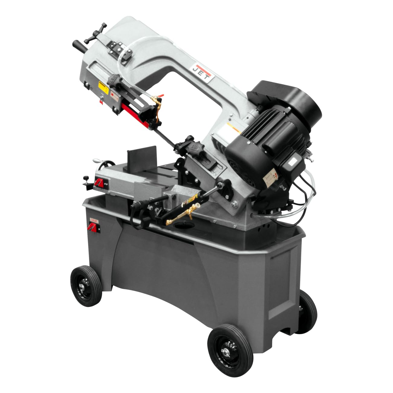 JET Deluxe 7" x 12" Horizontal/Vertical Bandsaw, 3/4 HP, 115/230V 1Ph (HVBS-712D)