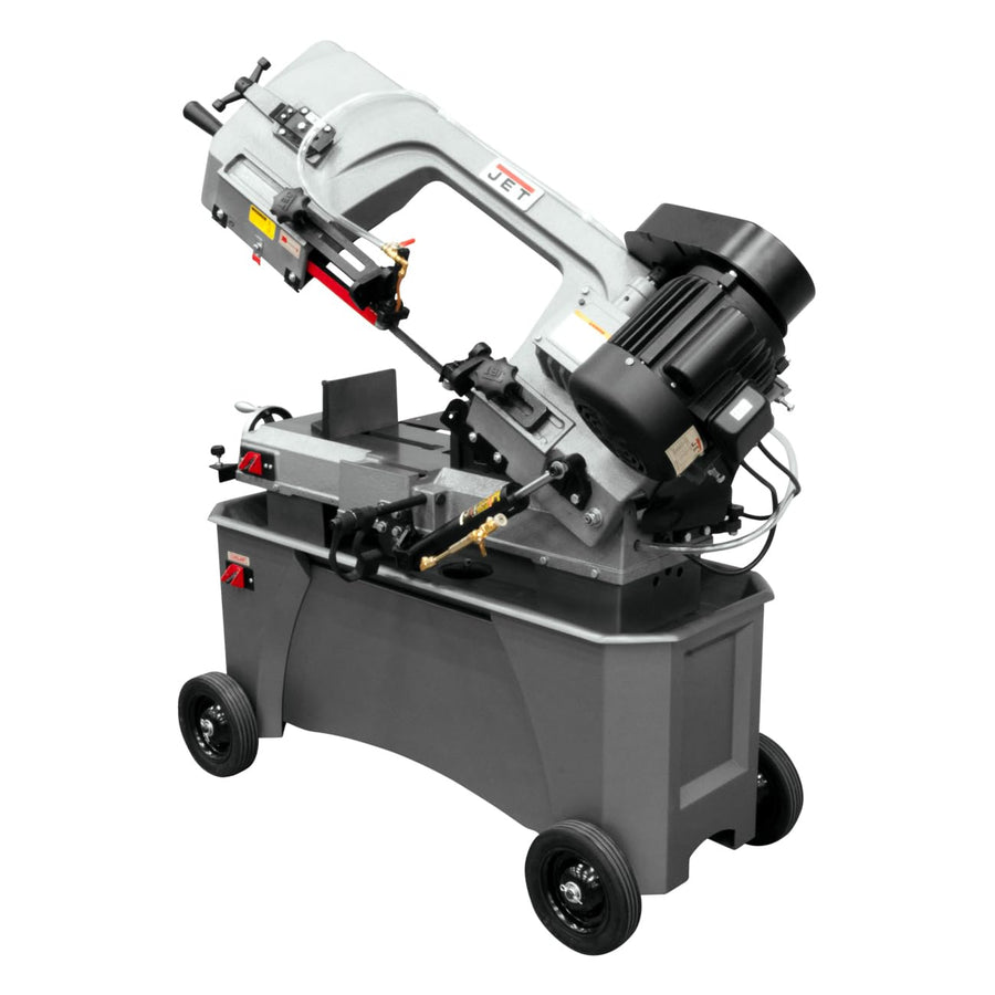 JET Deluxe 7" x 12" Horizontal/Vertical Bandsaw, 3/4 HP, 115/230V 1Ph (HVBS-712D)