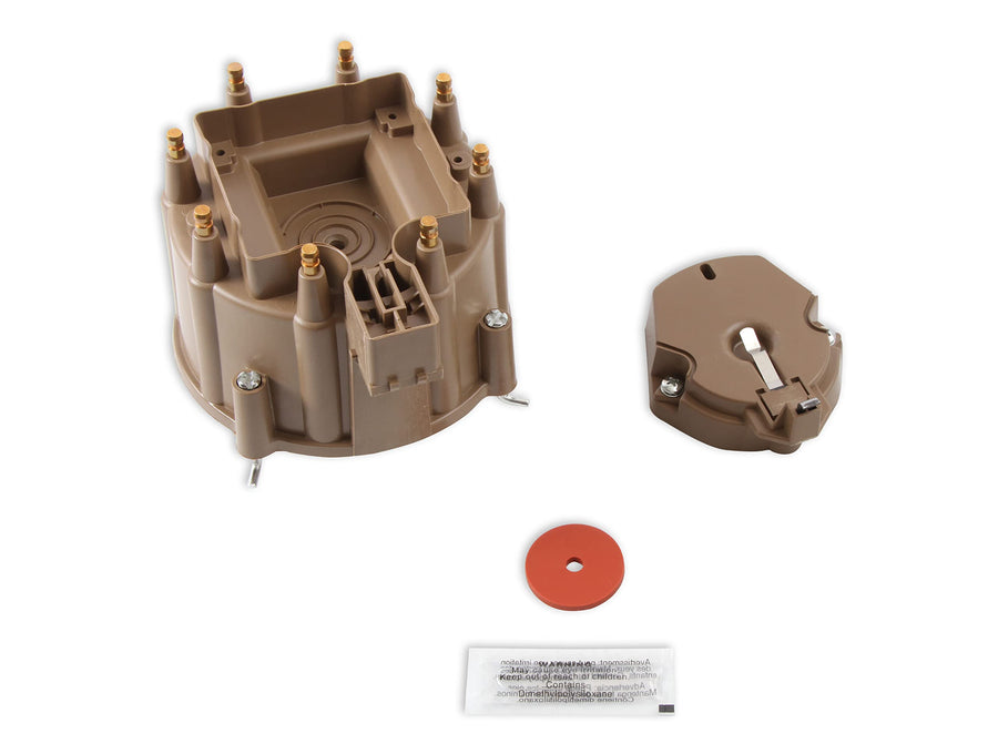 Distributor Cap and Rotor Kit ACCEL 8122 - HEI Style - Tan
