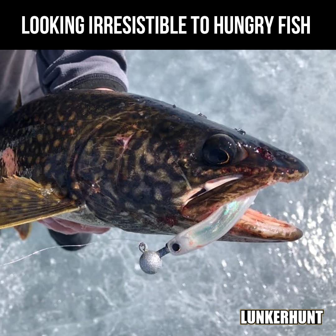Lunkerhunt Swim Bento Series LHPBS402 4.5-Inch Ghost Style Fishing Lure