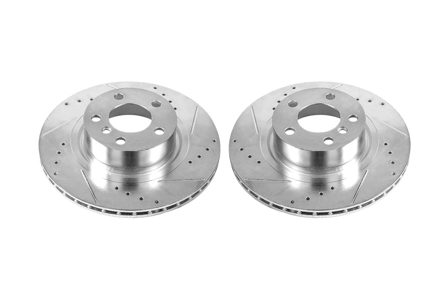 Power Stop Rear EBR1240XPR Drilled and Slotted Evolution Rotor (Pair) For BMW X3 2011-2017, BMW X4 2015-2018 [Model Specific]