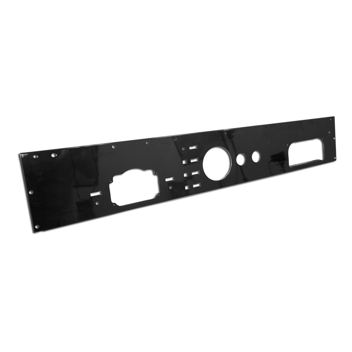 Dash Panel Rugged Ridge for Jeep CJ | Stainless Steel, Black | 13320.11 | Fits 1976-1986 Jeep CJ