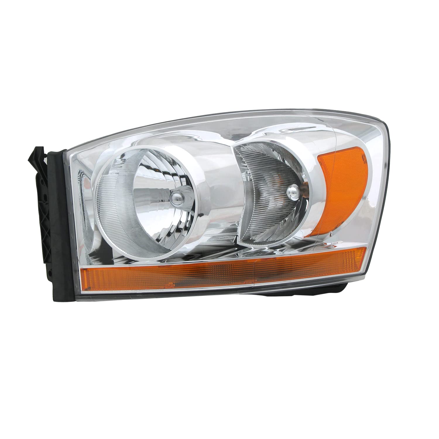 Left TYC Headlight Assembly Compatible with 2006-2006 Dodge Ram Pickup