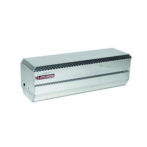 Truck Box Weather Guard Chest, 62 in. W, 20-1/4 in. D, Bright Aluminum, 664001