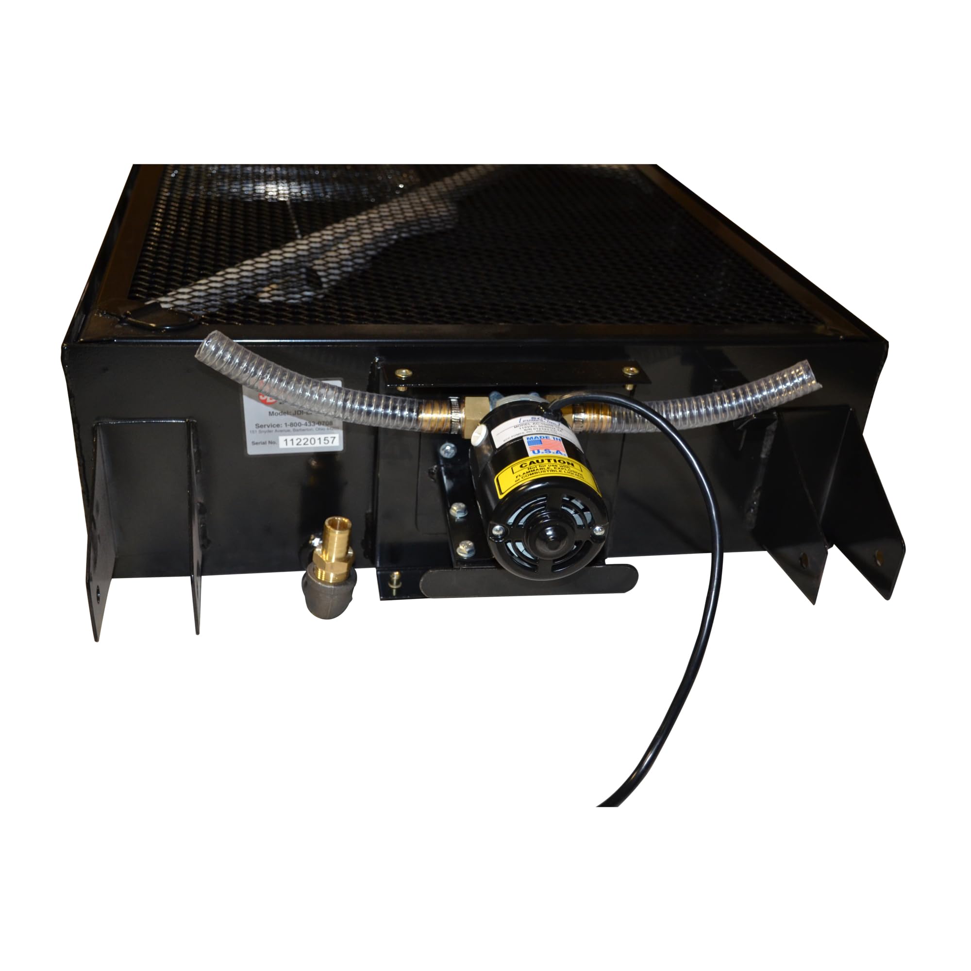 JDI-LP5 JohnDow Industries Low Profile Oil Drain with Electric Evacuation Pump, 25 Gallon