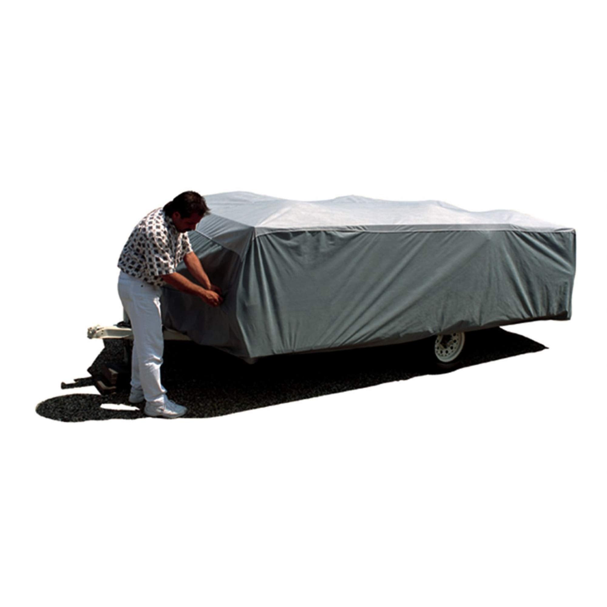 Pop Up Trailer ADCO SFS Aqua Shed Cover - 8'1" to 10', Gray