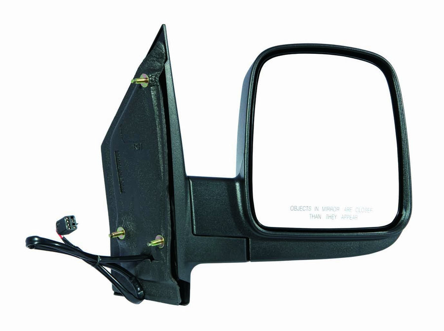 Chevy Express/GMC Savana DEPO 335-5428R3EFH1 Textured Heated Power Mirror, Passenger Side, Black