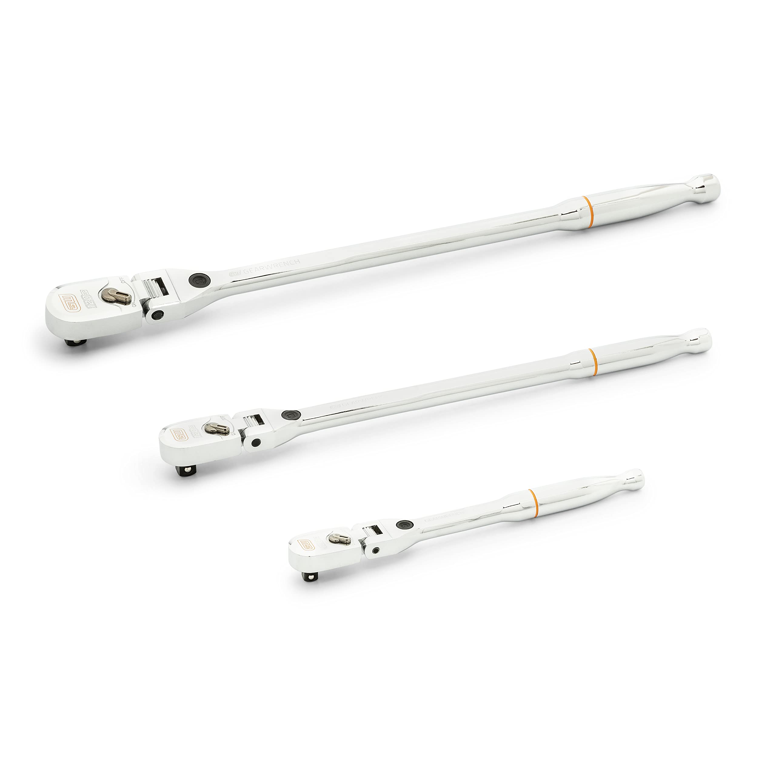 3 Piece GEARWRENCH 120XP Flexing Handle Ratchet Set - 81382