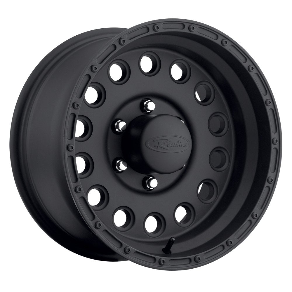 Raceline 887B ROCKCRUSHER Satin Black Wheel (15 x 10. inches /5 x 139 mm, -47 mm Offset)