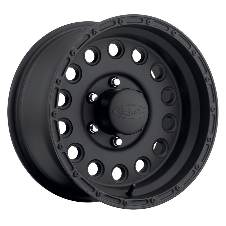 Raceline Wheels ROCKCRUSHER 887B Satin Black Wheel (17 x 9. inches /5 x 139 mm, 0 mm Offset)