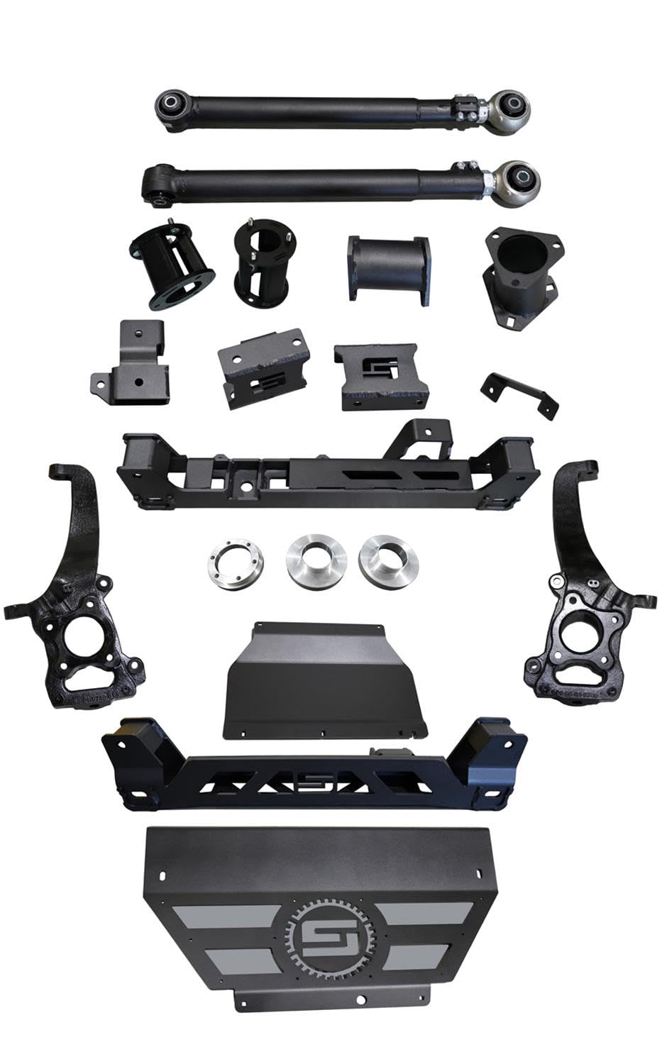 SUPERLIFT RealTruck SUSPENSION 5" Lift Kit for Ford Bronco | Complete Lift Kit with Strut Spacers & Rear Lower Adjustable Control Arms | K1029 | Fits 2021-2024 Ford Bronco 4 Door w/ Sasquatch Package
