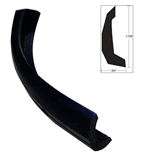 Taco Marine Semi-rigid V114135BKA Rub Rail Kit Black 30