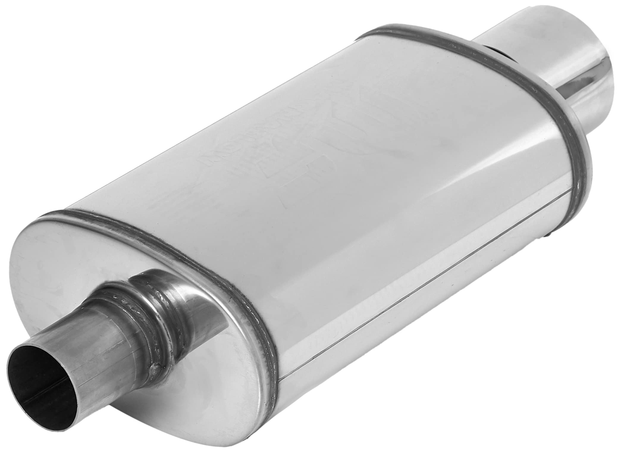 MagnaFlow Oval Street Straight-Through Performance Muffler with Tip