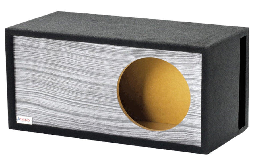 Atrend 15LSVBB-Platinum GFX Series Wood Grain Single Vented SPL 15" Subwoofer Enclosure