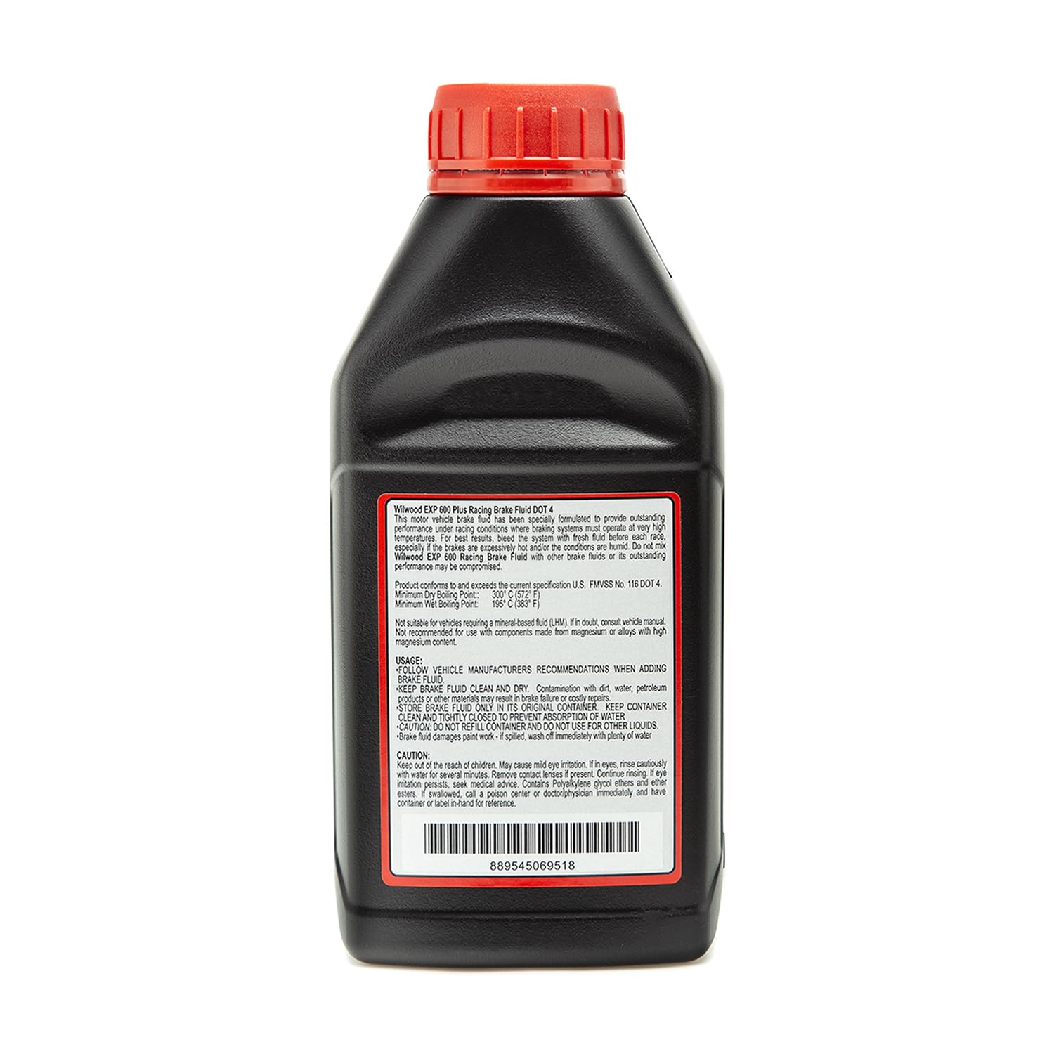 600 Plus EXP Racing Brake Fluid - 6 Pack-500 ml Bottles