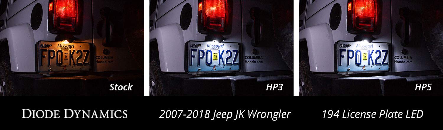 Diode Dynamics Wrangler JK 4dr Interior Kit Stage 1 Blue