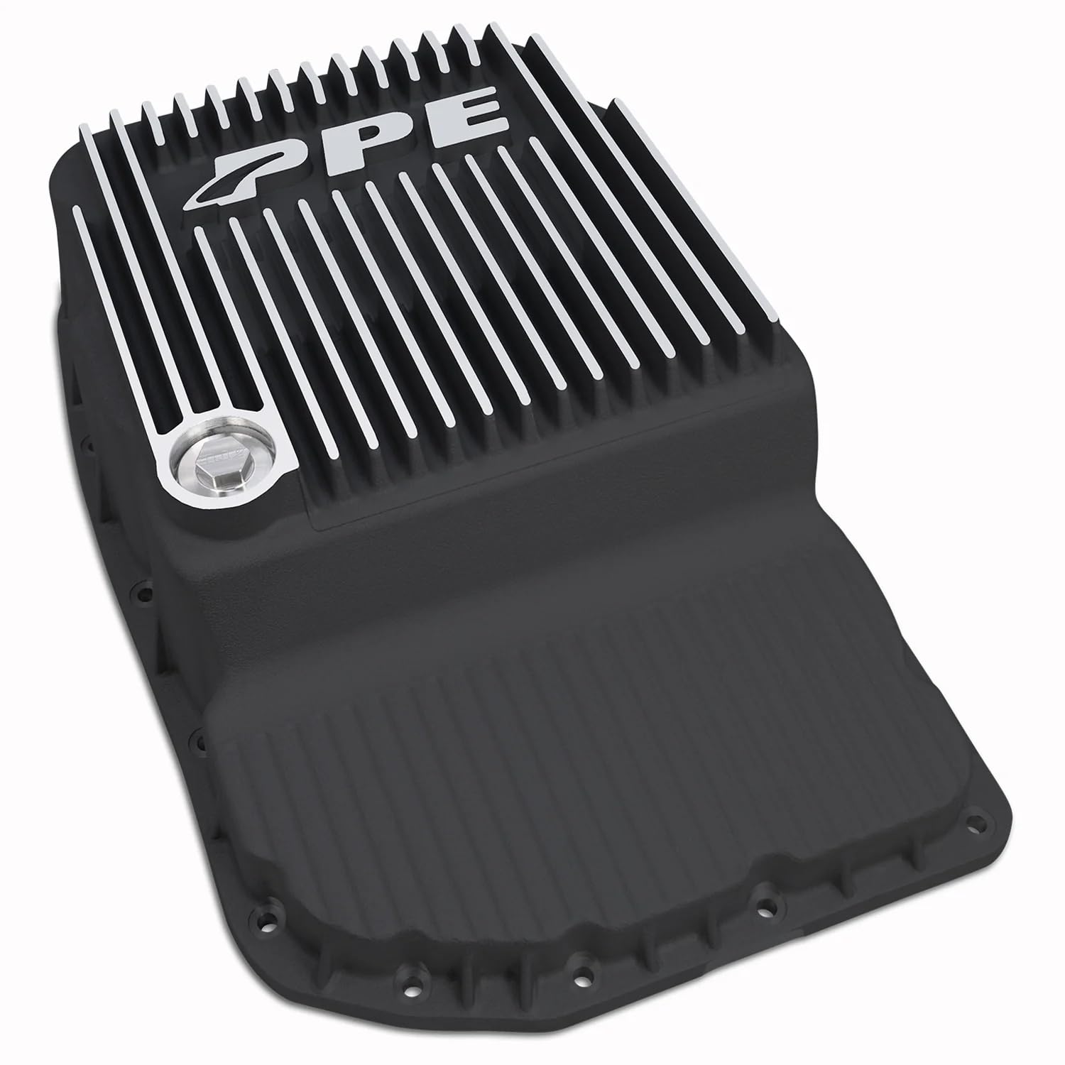 Performance Engineering Pacific 2007-2020 GM w/ 6L80 Heavy-Duty Cast Aluminum Transmission Pan Brushed