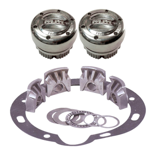 502 Mile Marker Pair of Premium Locking Hubs fits 1973 1974 K35 K3500 Pickup | Built for Durability & Reliability in Extreme Off Road Conditions | Engineered with Precision