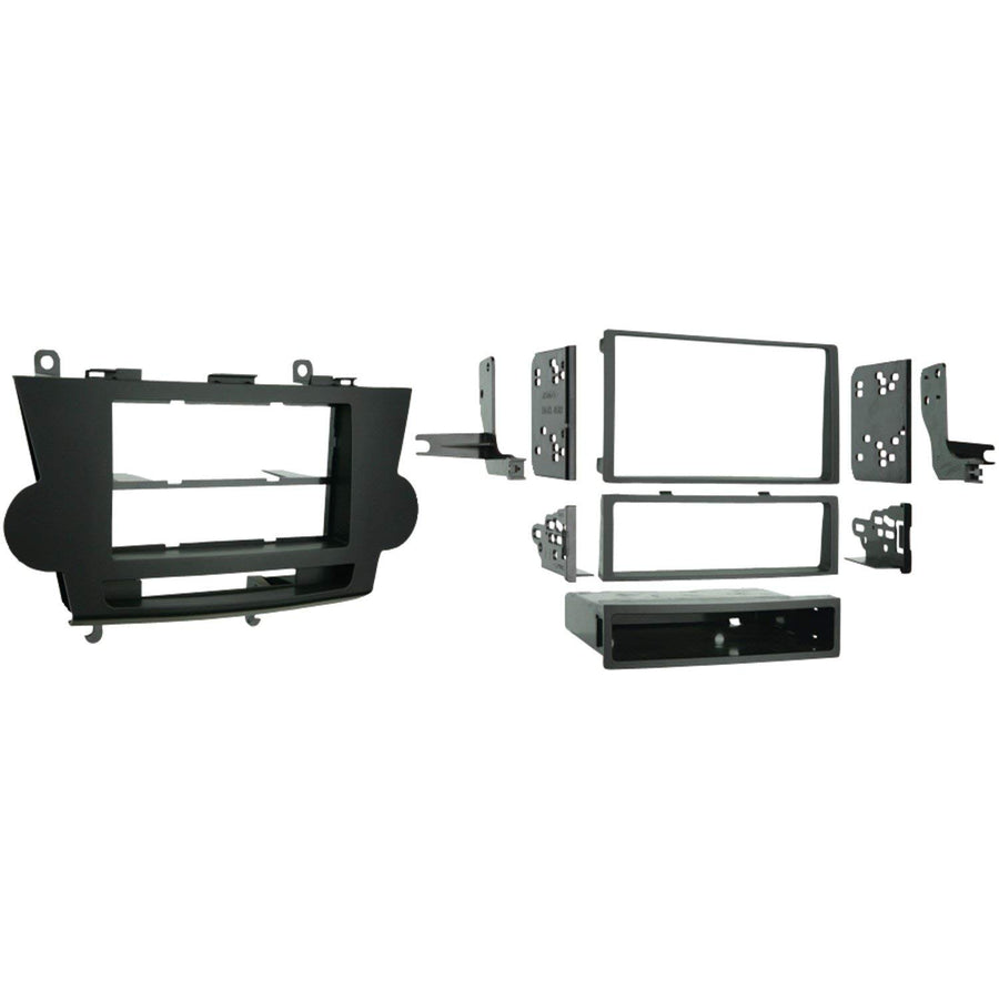 2008 - 2012 Toyota(R) Highlander METRA 99-8222 without Navigation Single- or Double-DIN Installation Kit