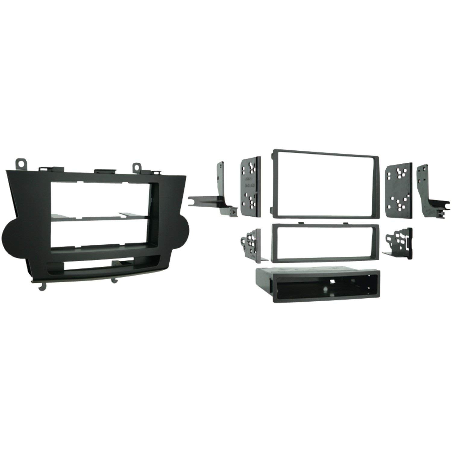 2008 - 2012 Toyota(R) Highlander METRA 99-8222 without Navigation Single- or Double-DIN Installation Kit
