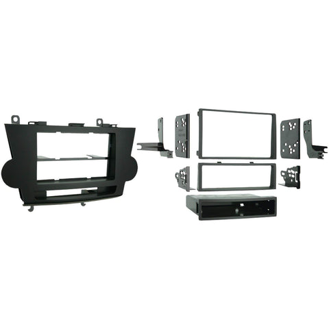 2008 - 2012 Toyota(R) Highlander METRA 99-8222 without Navigation Single- or Double-DIN Installation Kit