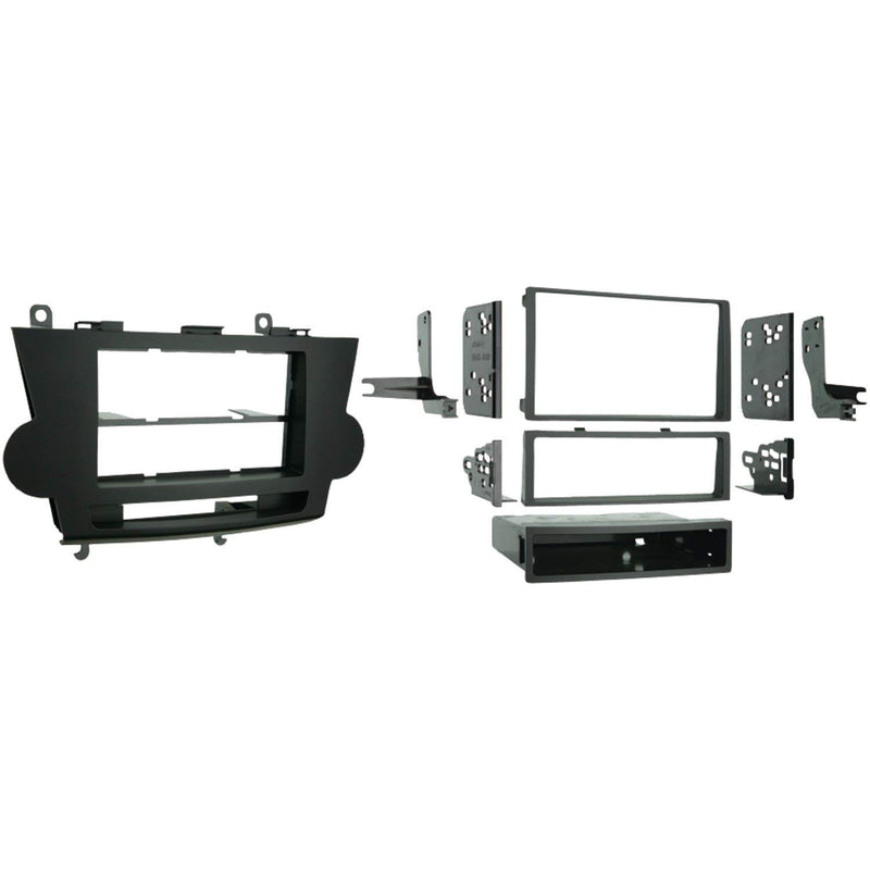 2008 - 2012 Toyota(R) Highlander METRA 99-8222 without Navigation Single- or Double-DIN Installation Kit