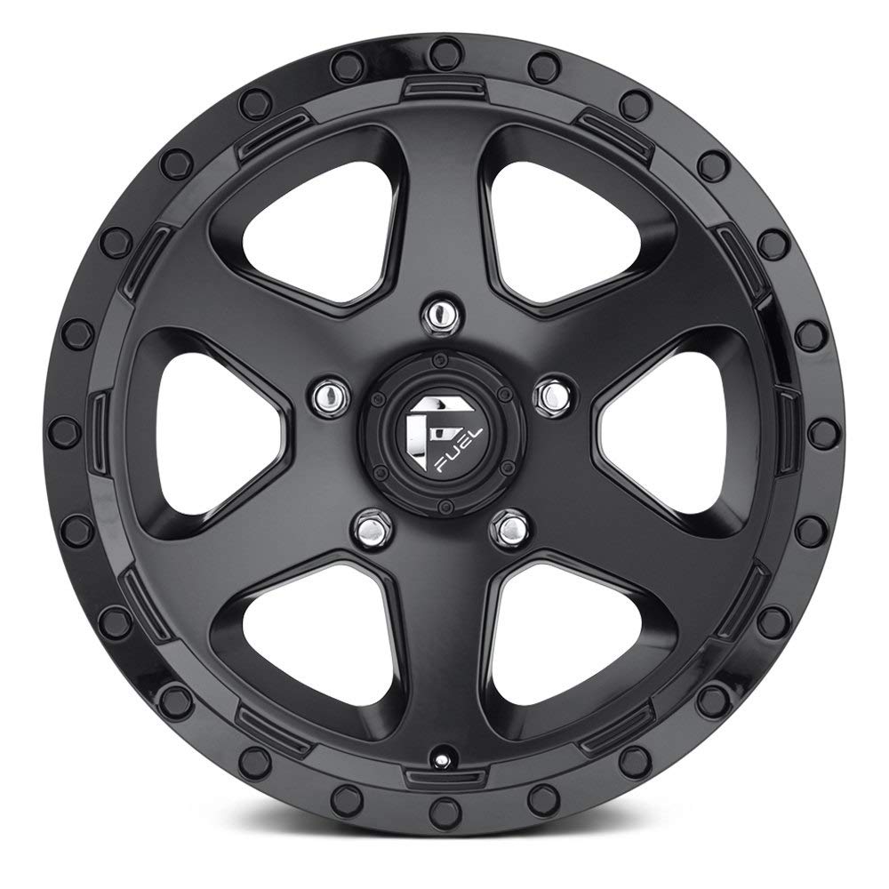 FUEL Ripper 18x9 Black Matte D589 6x5.5 20 offset
