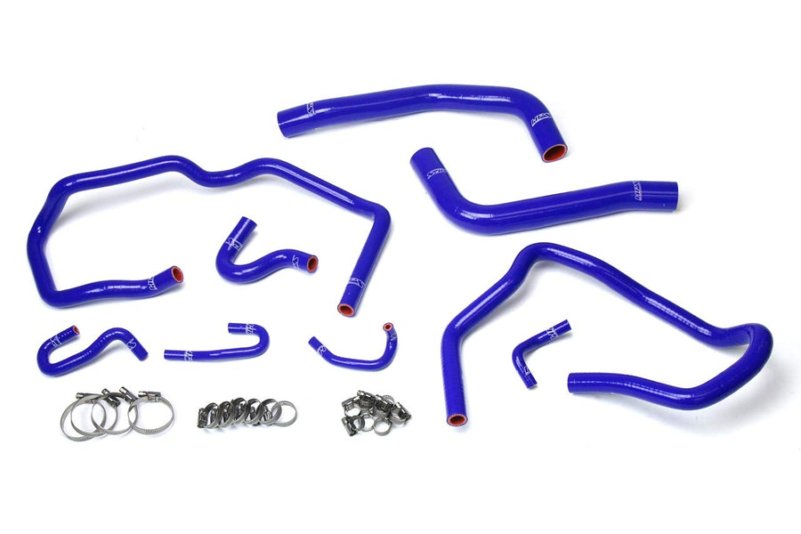 Blue HPS 57-1611-BLUE Silicone Radiator and Heater Hose Kit Coolant