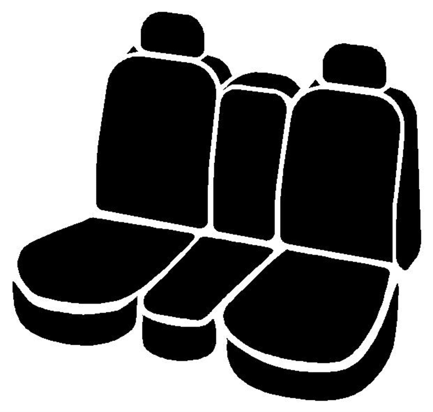 Fia SP89-14 Custom Fit TAUPE Front Seat Cover Split Seat 40/20/40 - Poly-Cotton, (Taupe)