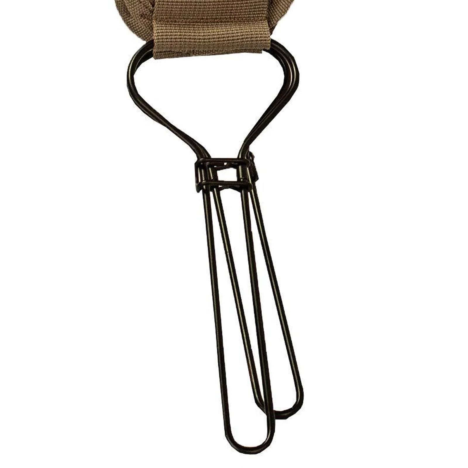 Durable HME Game Tote - Reliable Easy-to-Use Hunting Game-Carrying Accessory with Slip-Resistant Backing, Metal Rack