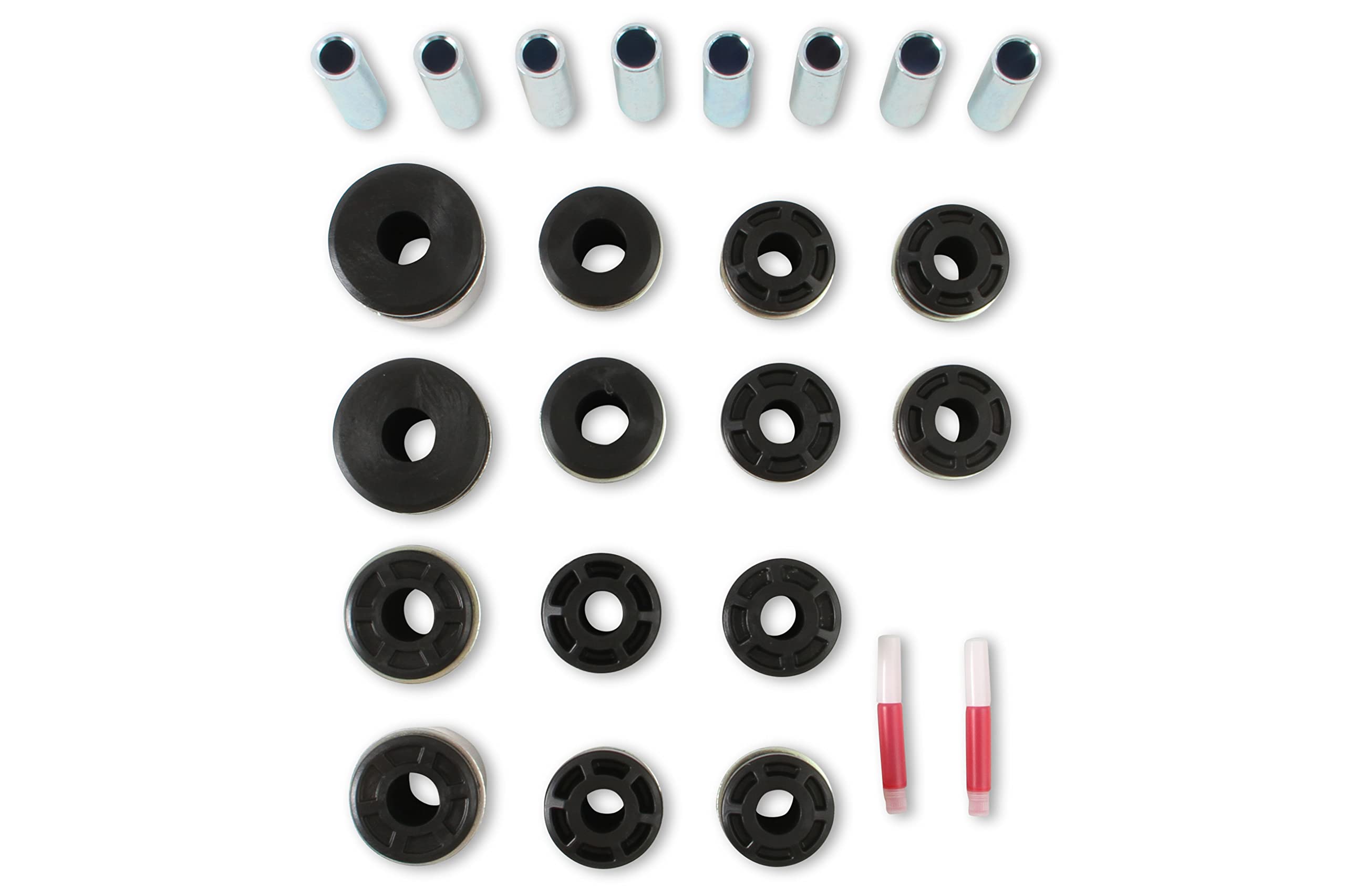 REKUDO Front RK100-20 Control Arm Bushing Set Upper and Lower Delrin®