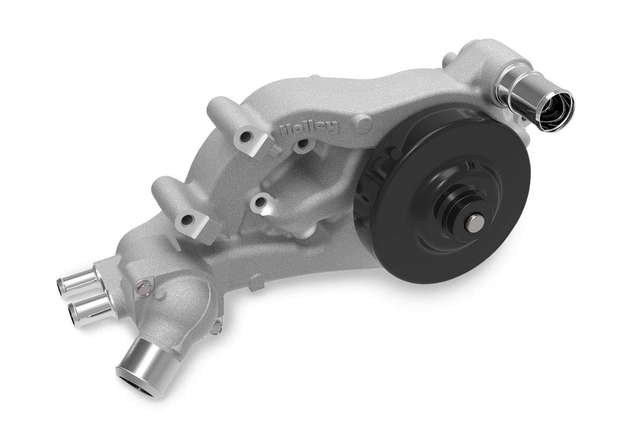 Holley LS Water Pump-Forward Facing Inlet 22-101- All Long Belt
