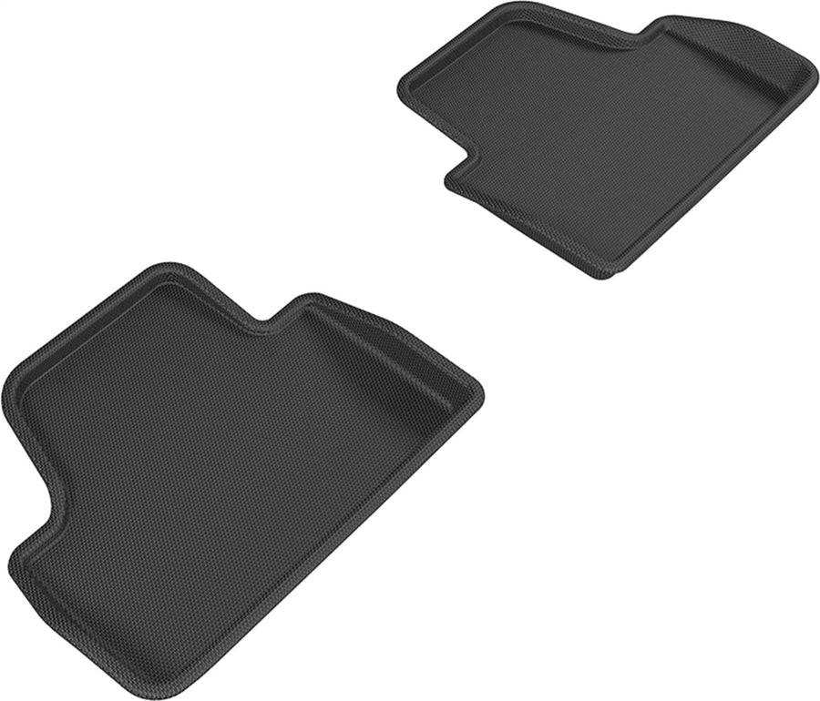 14-20 BMW 4 Series Convertible 3D MAXpider Kagu 2nd Row Floormats - Black (L1BM06821509)