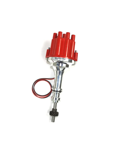 D7232801 Pertronix Billet I3 Marine Ford 351C Red Cap, 1 Pack