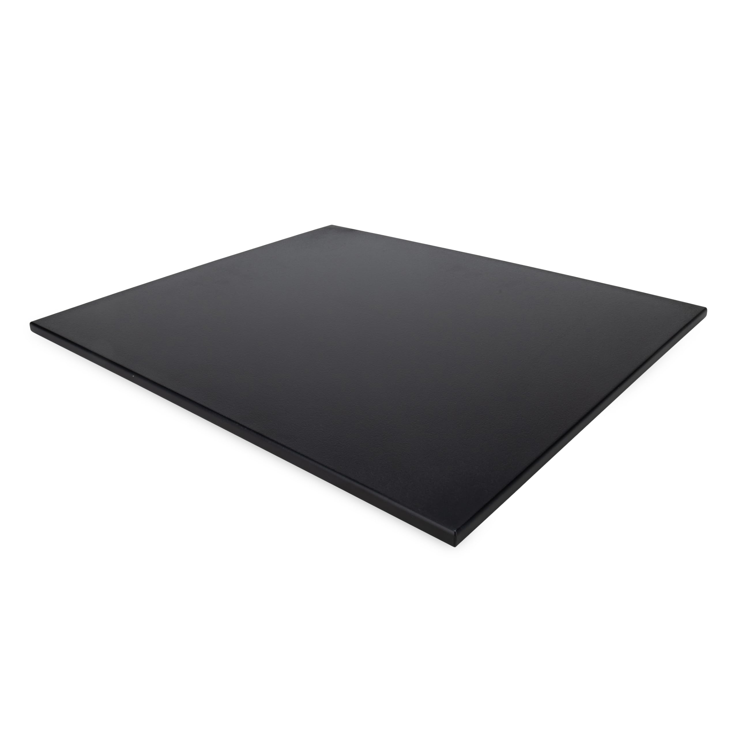 Camco RV Stove Topper & Cutting Board Decor Mate – Black, Non-Skid, Durable Polyethylene – Adds Counter Space & Eliminates Rattling – 17" x 19.5" x 0.5" (43704)