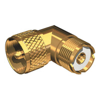 Right Angle Connector Shakespeare - PL-259 to SO-239 Adapter