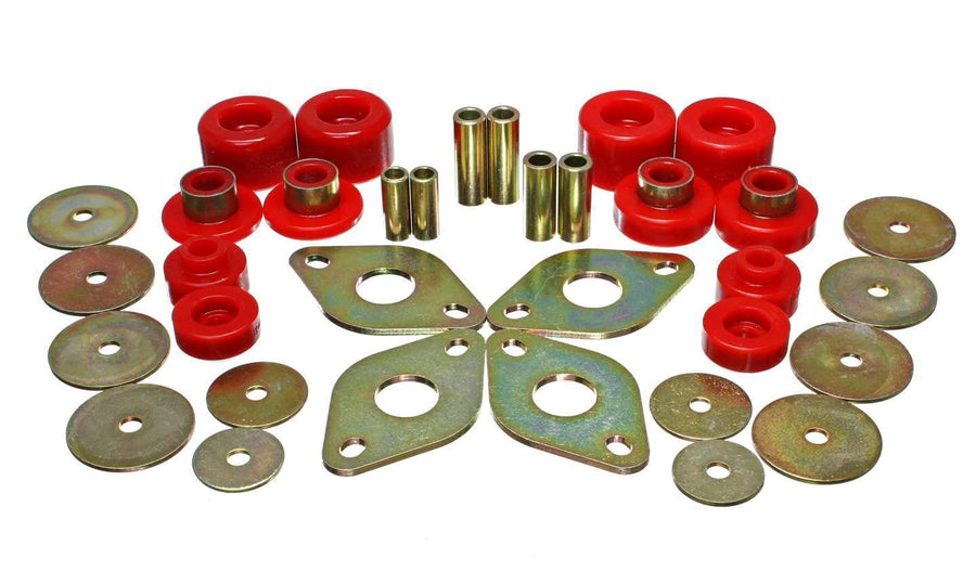 Energy Suspension Body Mount Set 8.4107R for Toyota