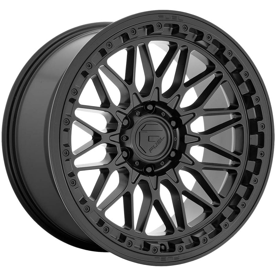 D757 TRIGGER FUEL OFF-ROAD 17X9, 5X5.0, 4.53, 12mm MATTE BLACK - D75717907545
