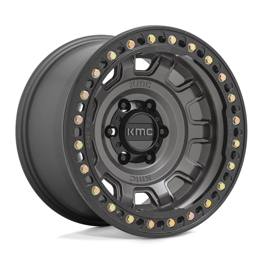 KMC Wheels Tank KM23679050415N Beadlock 17X9 5X5.0 ANTHRACITE -15MM