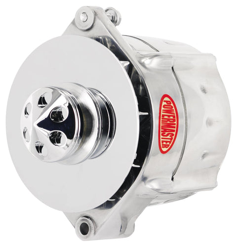 Alt GM Powermaster 12SI Polish 150A Smooth Look™ 1V Pulley Baffle & Cone 1 or 3 Wire