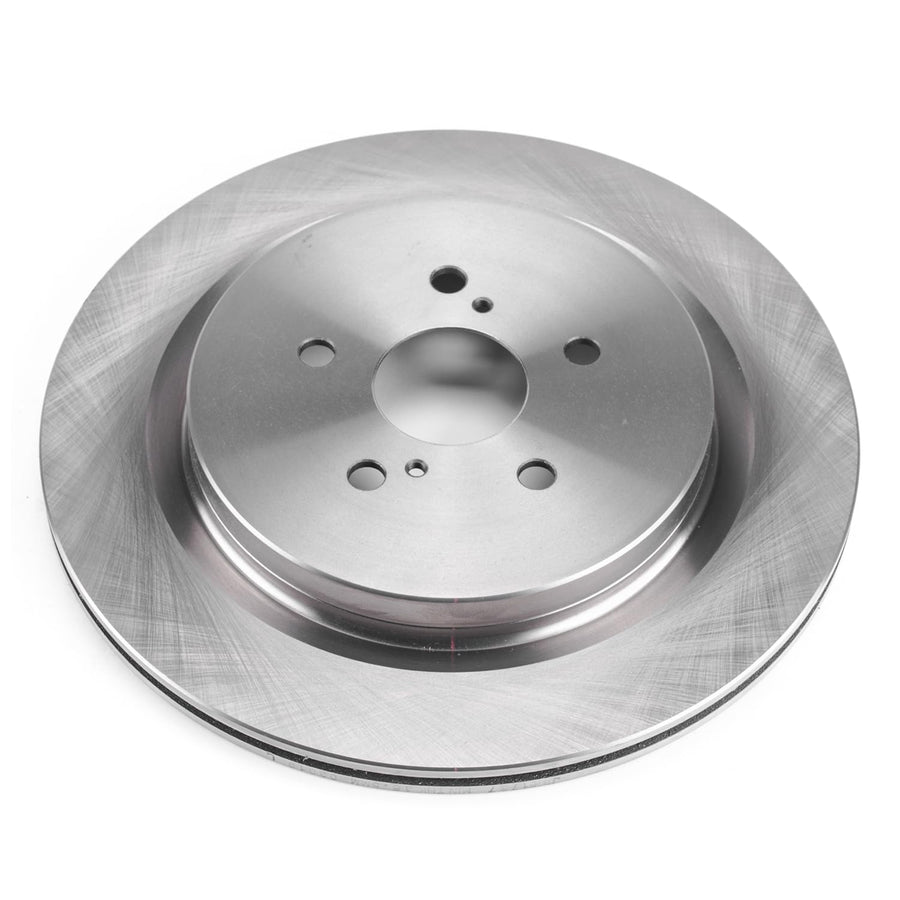 Power Stop JBR1737 Autospecialty Stock Replacement Rear Brake Rotor For RX350, RX350L, RX450h, RX450hL 2018-2022/LS500, LS500h, Mirai [Model Specific] or Rear Right