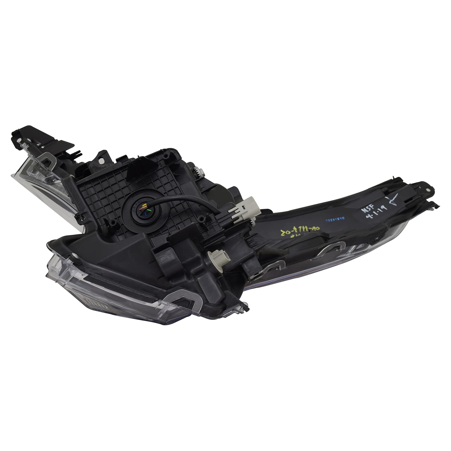 Right TYC Headlight Assembly Compatible with 2016-2018 Toyota Prius