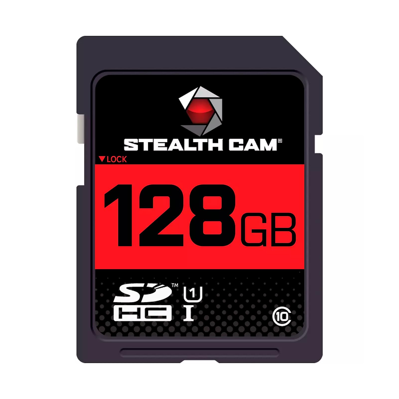 High-Speed Stealth Cam SD Card - Data Transferring Storage Game Trail Hunting Scouting Photo Video Recording Cameras, 128GB SD Card
