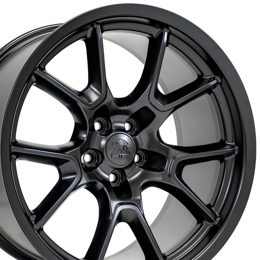 20" Replica Wheel Dg21 OE Wheels Fits Dodge Challenger 20X10 Satin Black Wheel