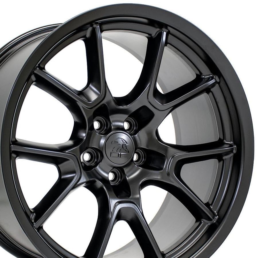 20" Replica Wheel Dg21 OE Wheels Fits Dodge Challenger 20X10 Satin Black Wheel